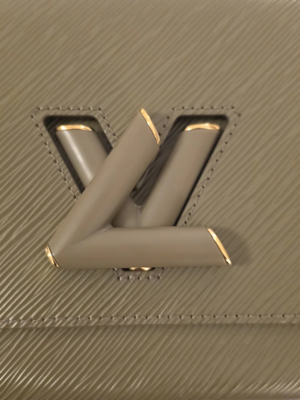 Louis Vuitton Twist Epi Mm Khaki Bag